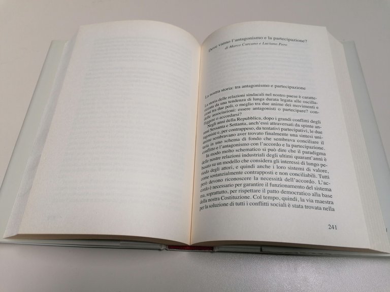 Pensiero Azione Autonomia Libro Saggi e Testimonianze per Pierre Carniti …