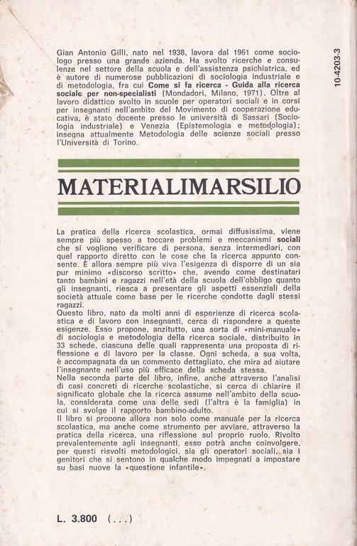 Per capire la società. Manuale per la ricerca nella scuola