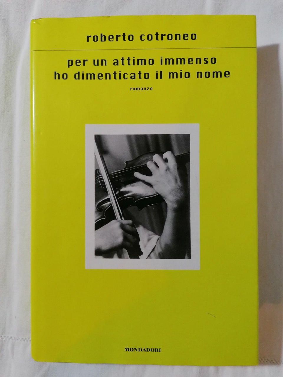 Per un attimo immenso ho dimenticato il mio nome