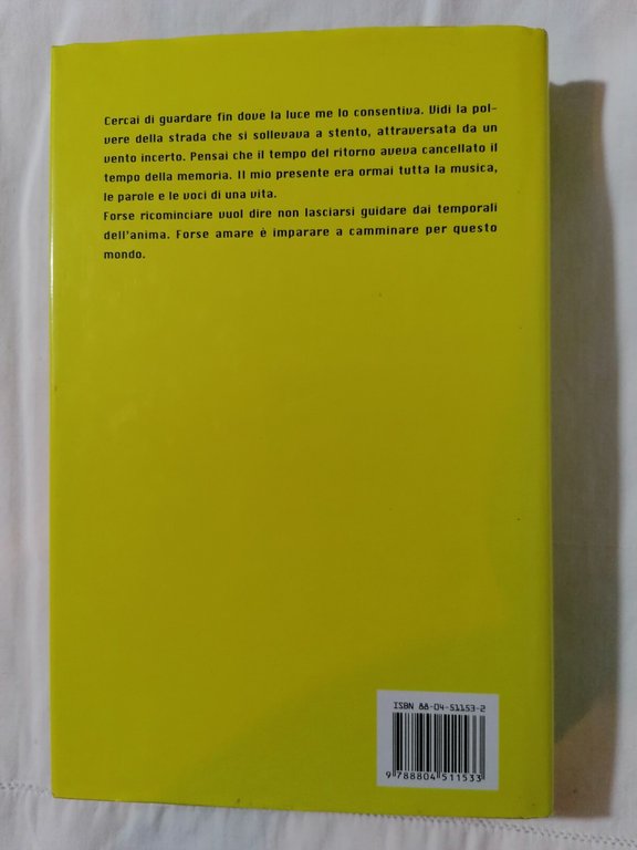 Per un attimo immenso ho dimenticato il mio nome