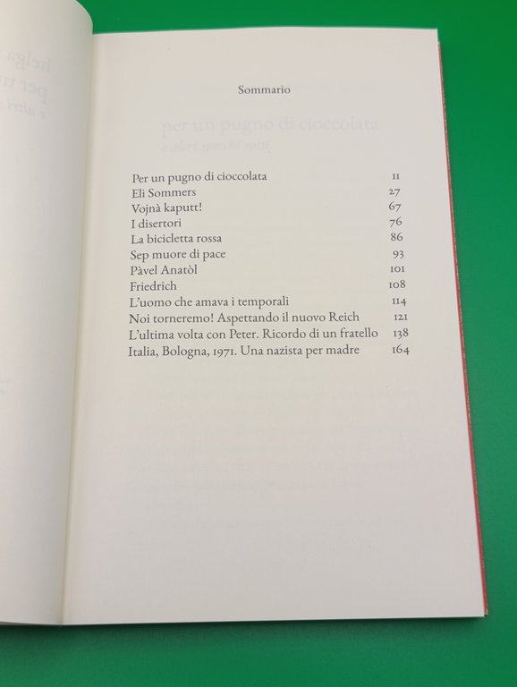 Per un pugno di cioccolata e altri specchi rotti