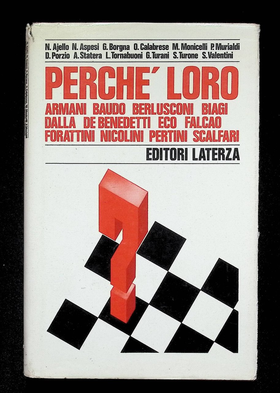 Perché Loro Armani Baudo Berlusconi Biagi Eco Pertini Falcao | Immagine principale