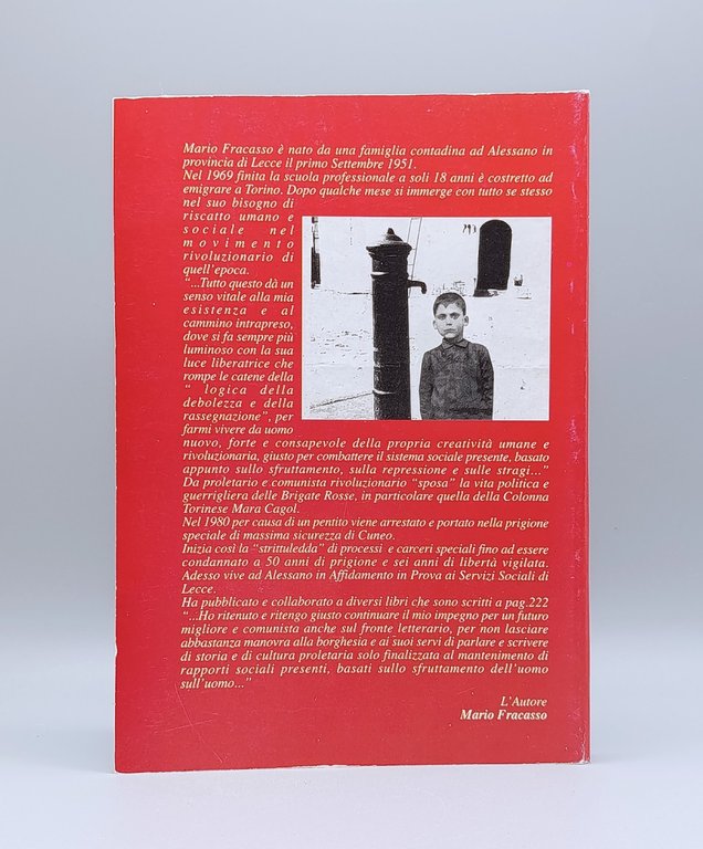 Percorso di vita di un ex Brigatista Rosso Libro Mario …