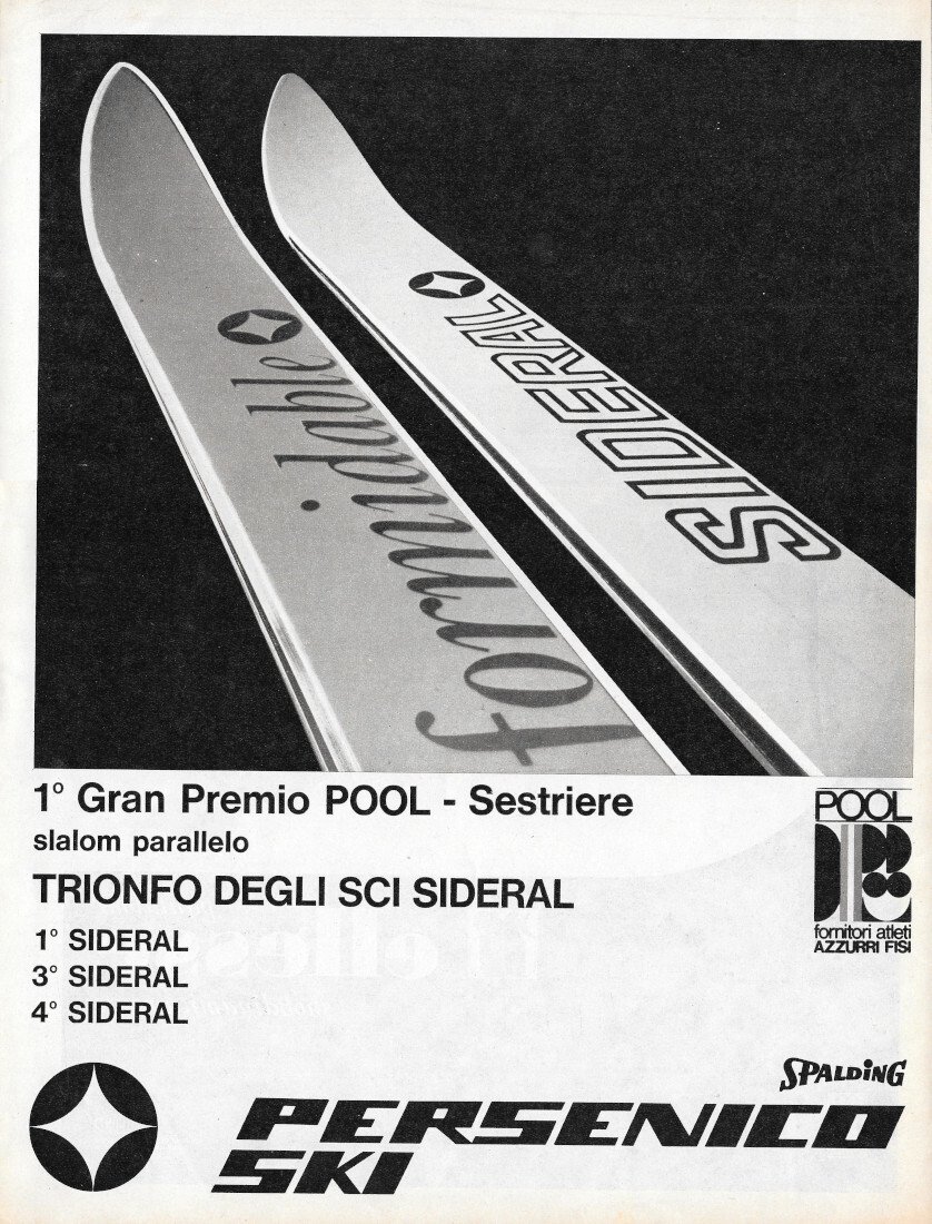 Persenico Ski Spalding / Ellesse - Advertising 1970 | Immagine principale