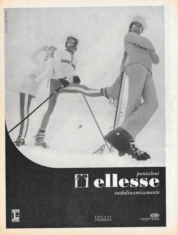 Persenico Ski Spalding / Ellesse - Advertising 1970 | Immagine Gallery 2