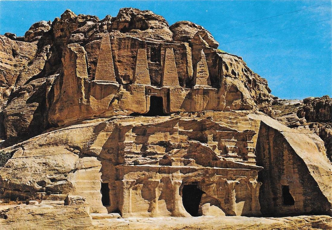 Petra. Obilisks Tomb. Non viaggiata | Immagine principale