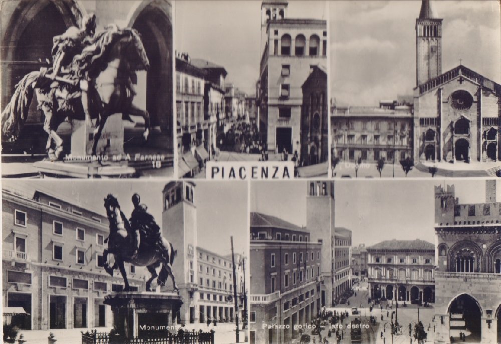 Piacenza. Vedutine. Non viaggiata | Immagine principale
