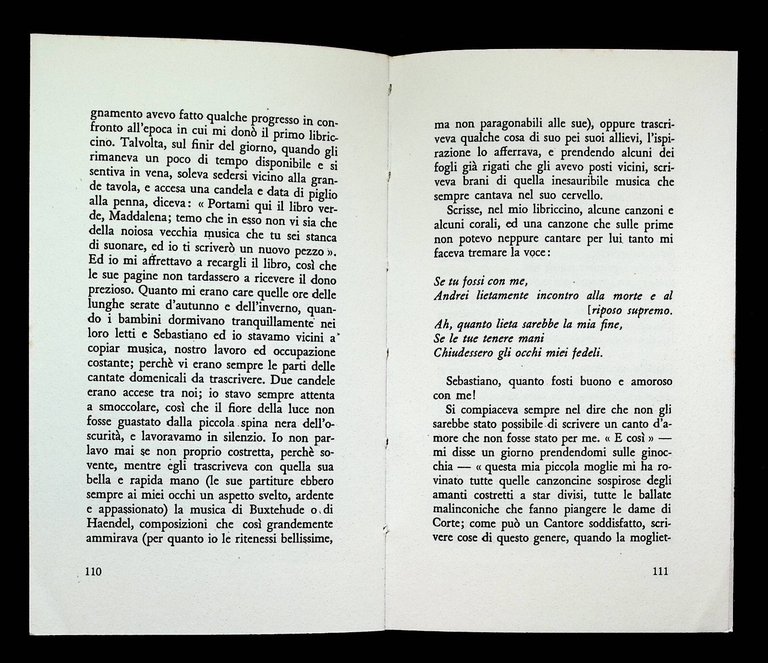 Piccola Cronaca di Anna Magdalena Bach