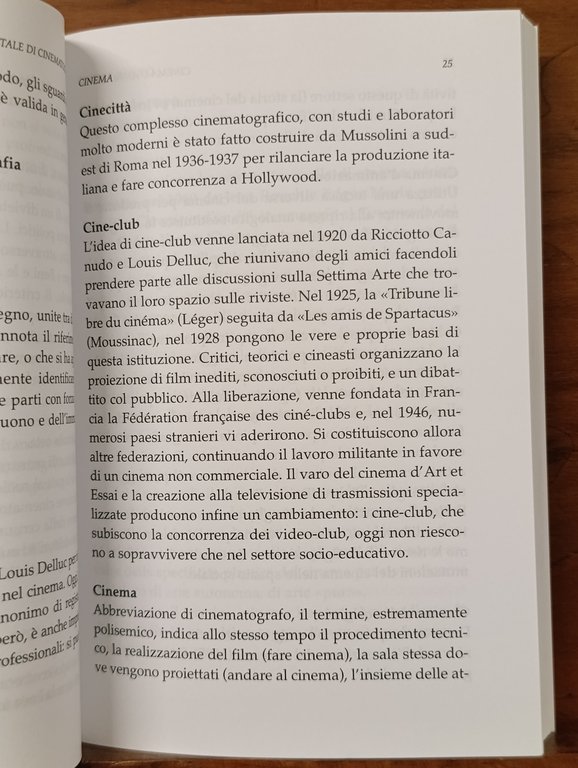 Piccolo dizionario del cinema | Immagine Gallery 10