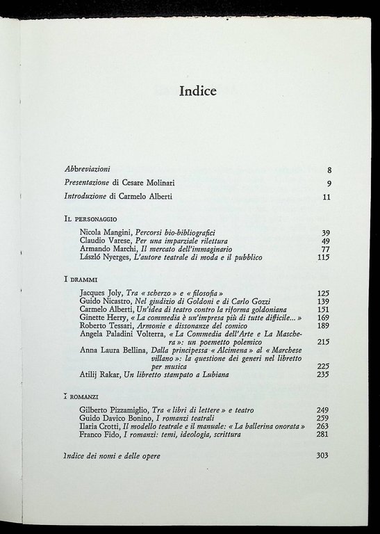 Pietro Chiari e il Teatro Del Settecento Libro Alberti Neri … | Immagine Gallery 6