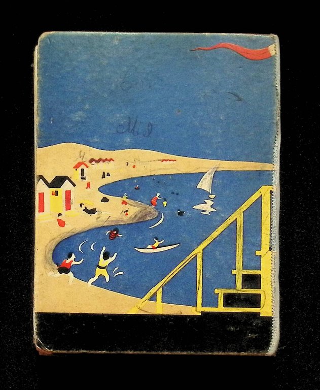 Pinocchio in Vacanza Libro Illustrato Faorzi Salani 1936 Raro