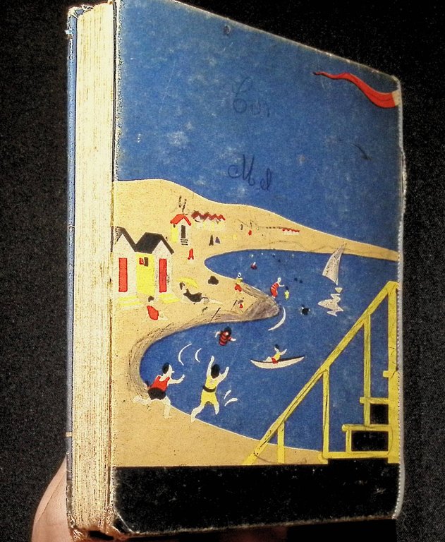 Pinocchio in Vacanza Libro Illustrato Faorzi Salani 1936 Raro