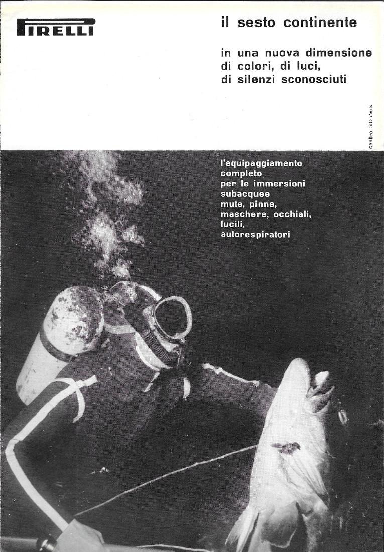 Pirelli. Il sesto continente. Advertising 1961 | Immagine principale