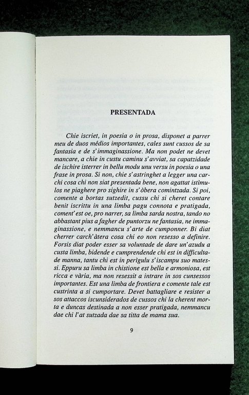 Pissighende Su Tempus Benidore Storia Fantastica della Sardegna Dialetto Sardo