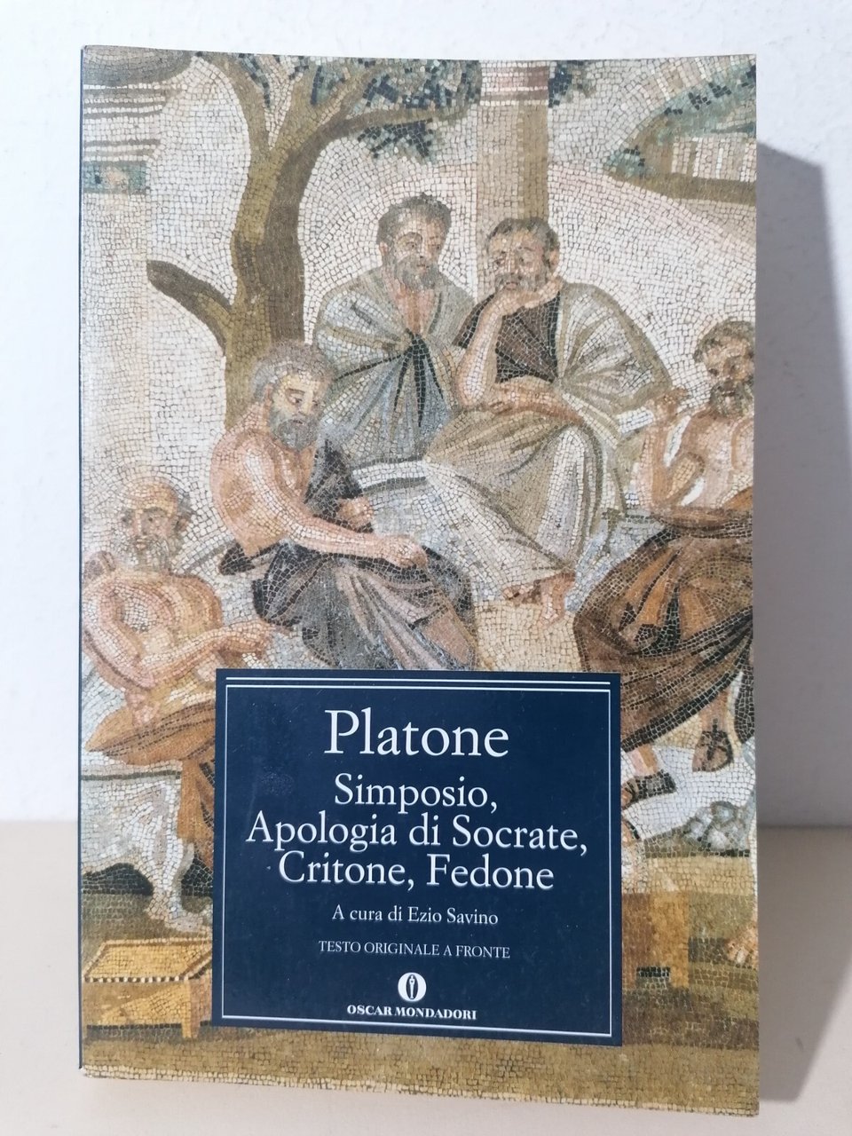 Platone Simposio Apologia di Socrate Critone Fedone Oscar Mondadori Libro …