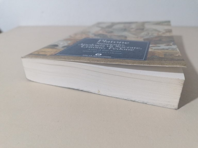 Platone Simposio Apologia di Socrate Critone Fedone Oscar Mondadori Libro …