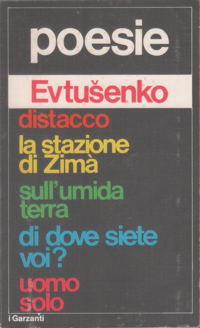 Poesie - Evgenij Evtusenko | Immagine principale