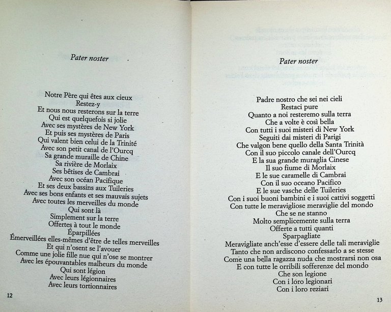 Poesie d'amore e libertà. Testo francese a fronte