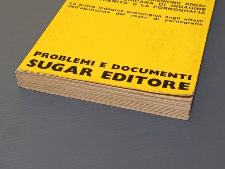 Pornografia e Crimine in Danimarca Libro Kutschinsky Problemi Documenti Sugar