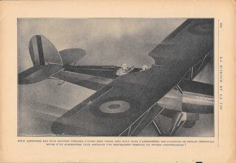 Pour atteindre les plus grandes vitesses, l'avion doit voler trés …