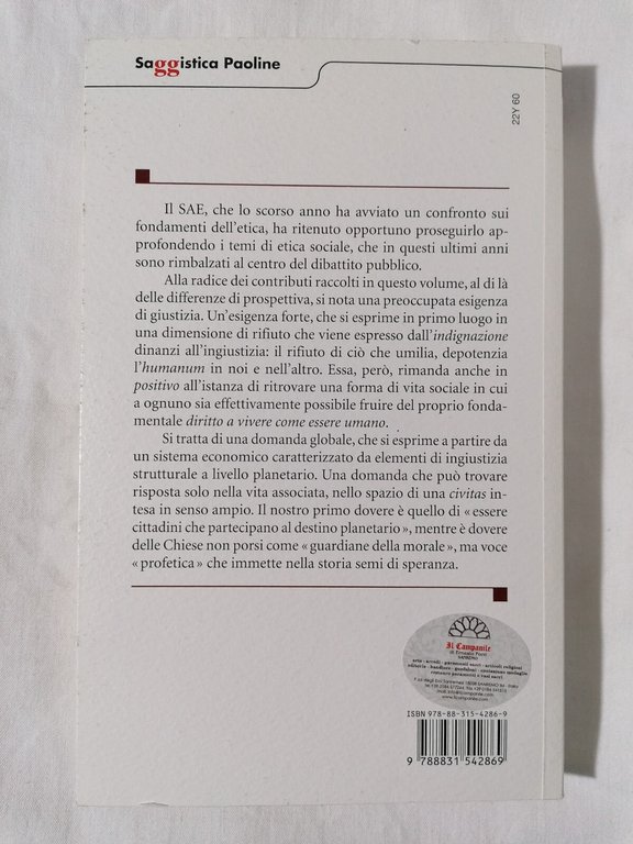Praticate il diritto e la giustizia. Un diagolo ecumenico sull'etica …