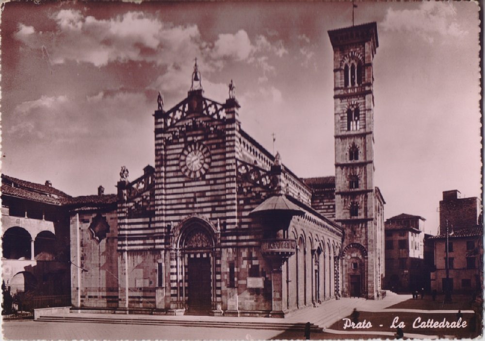 Prato. La Cattedrale. Viaggiata 1950 | Immagine principale