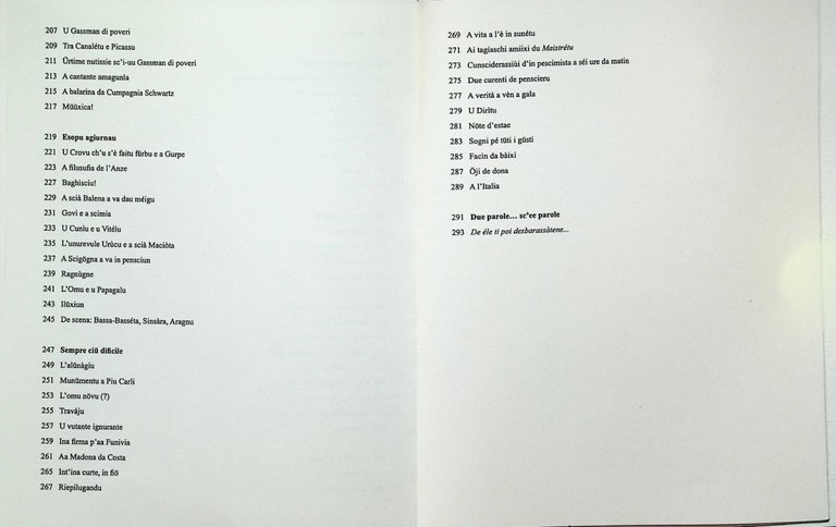 Premiato Sonettificio Sanremasco Libro D'Imporzano Poesie Dialetto Sanremasco