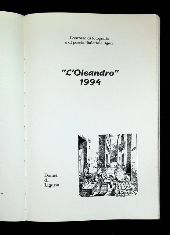 Premio Oleandro Camporosso Poesia Dialettale Ligure 1994 1995 Poesie Dialetto
