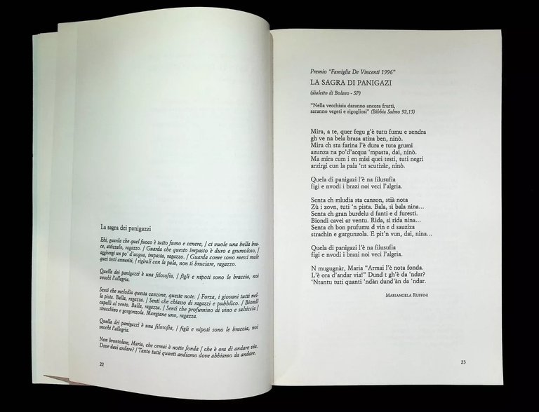 Premio Oleandro Camporosso Poesia Dialettale Ligure 1996 1997 Poesie Dialetto