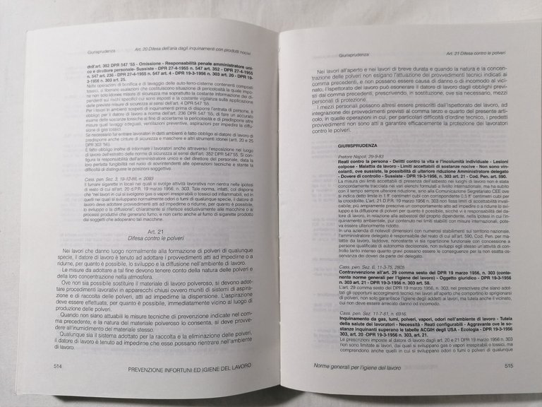 Prevenzione Infortuni ed Igiene del Lavoro - Libro Manuale Epc …