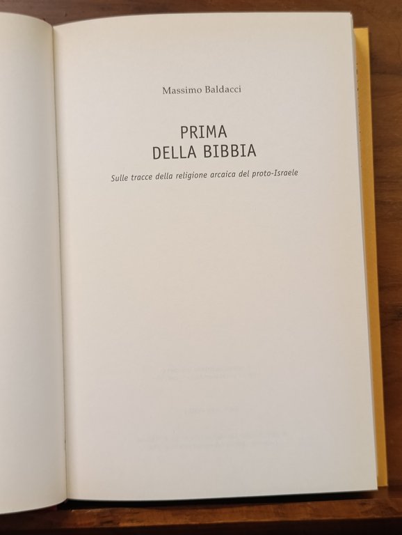Prima della Bibbia. Sulle tracce della religione arcaica del proto-Israele | Immagine Gallery 8