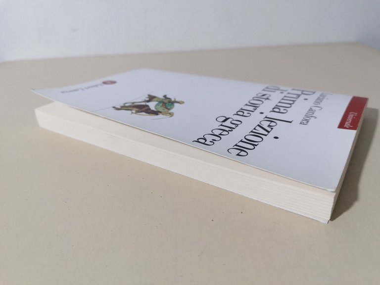 Prima Lezione di Storia Greca Libro Canfora Laterza 1 Edizione …