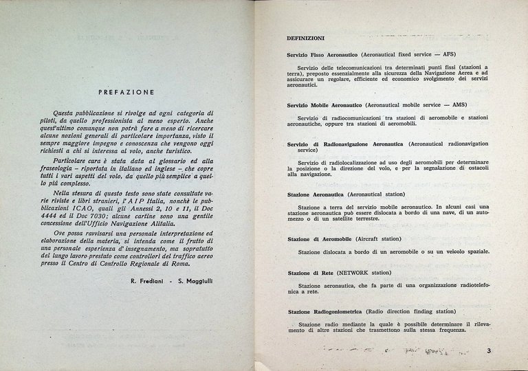 Procedure Radiotelefoniche per Piloti
