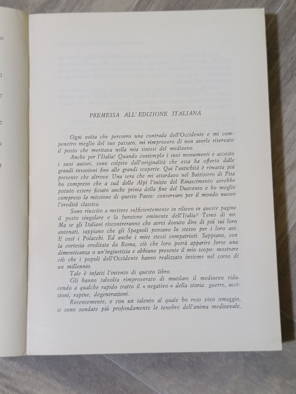 Profilo della Civiltà Medioevale
