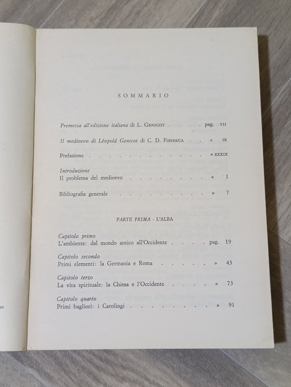 Profilo della Civiltà Medioevale