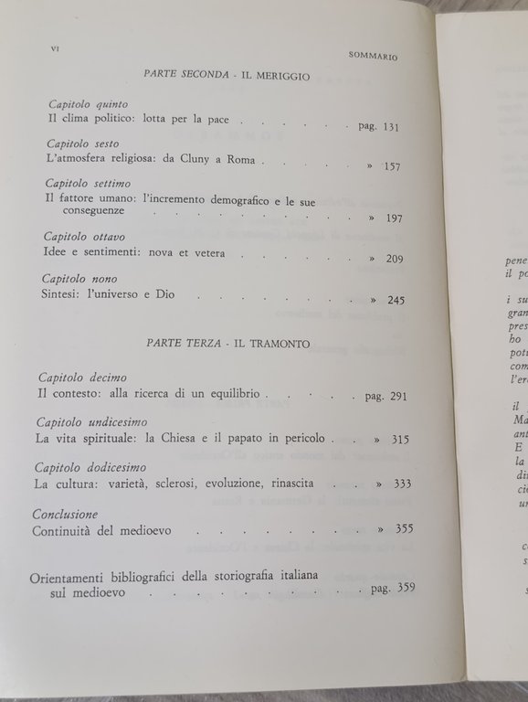 Profilo della Civiltà Medioevale