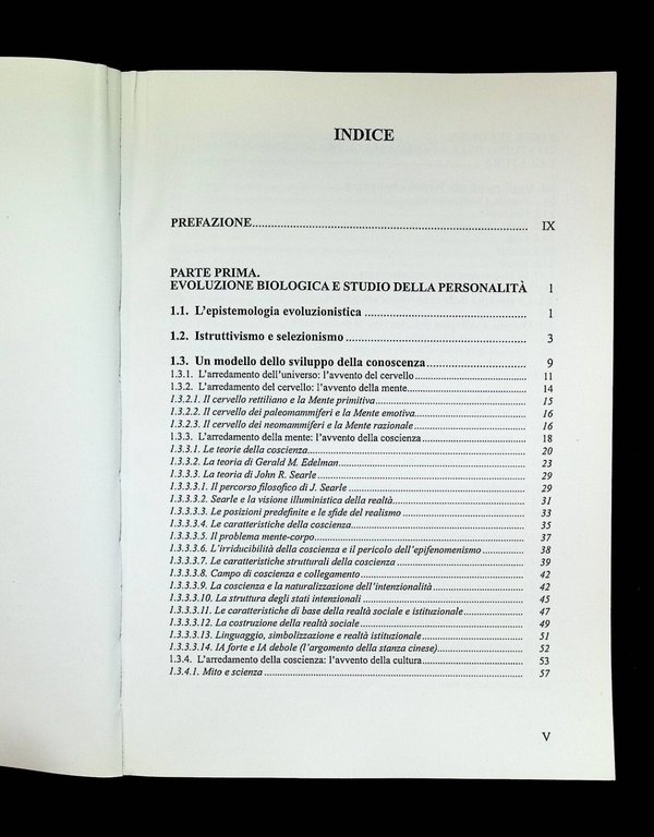 Prolegomeni allo Studio della Personalità Libro Porzionato Progetto Padova 2001