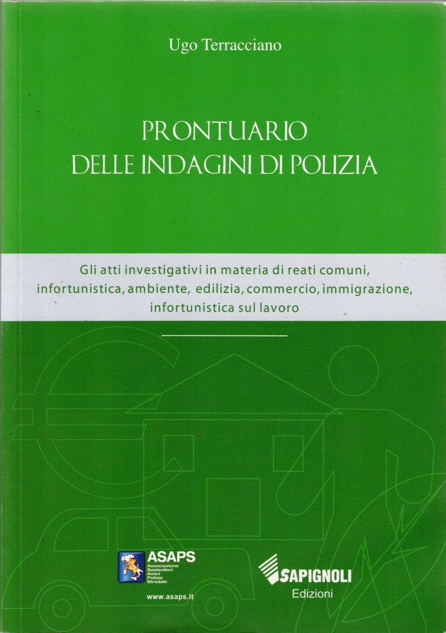 Prontuario Delle Indagini Di Polizia | Immagine principale