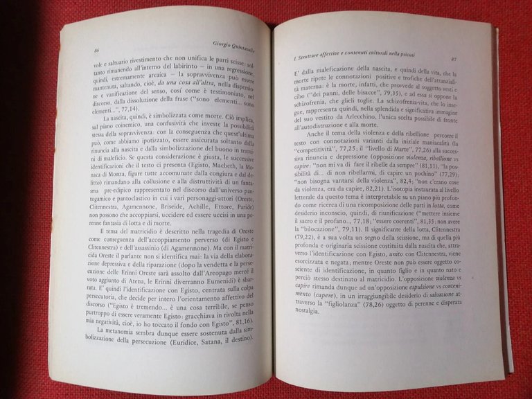 Psicoanalisi e Strutture Del Discorso - Libro Giorgio Quintavalle Iulm …