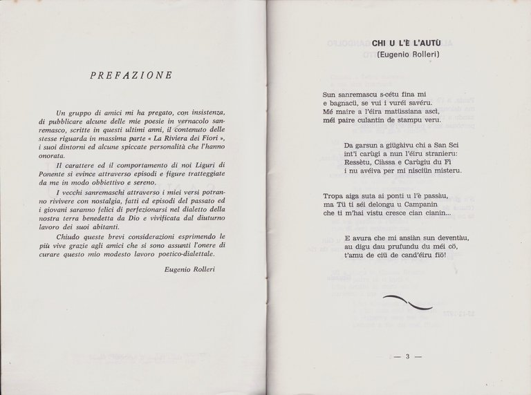 Puesie in Dialetu Sanremascu | Immagine Gallery 3