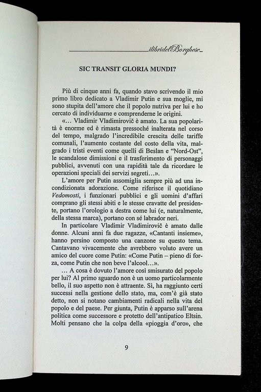 Putin, storia di un leader. La Russia, l'Europa, i valori