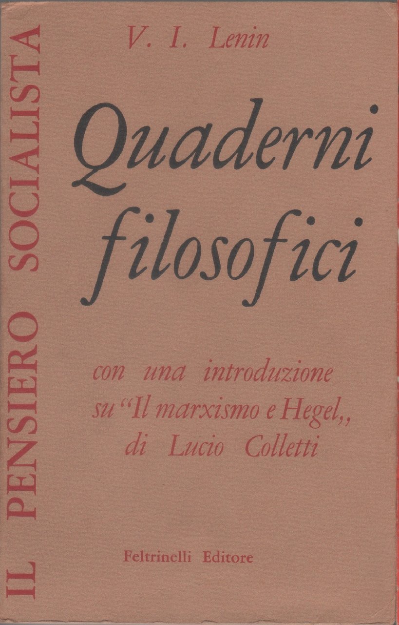 Quaderni filosofici - V.I. Lenin | Immagine principale