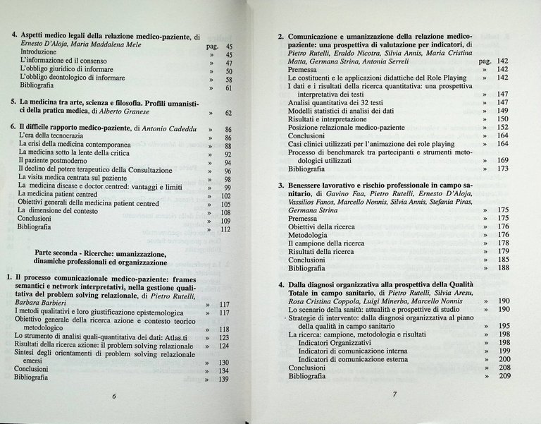 Qualità e sanità: un dialogo per l'umanizzazione. Filosofia, pedagogia, medicina … | Immagine Gallery 5