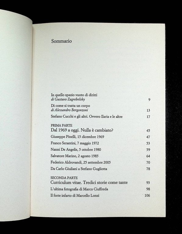 Quando hanno aperto la cella. Storie di corpi offesi. Da …