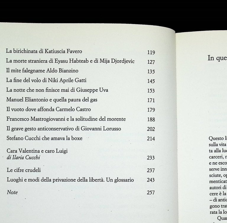 Quando hanno aperto la cella. Storie di corpi offesi. Da …