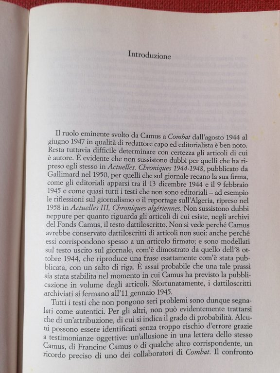 Questa Lotta vi Riguarda Libro Albert Camus Bompiani Corrispondenze Per …