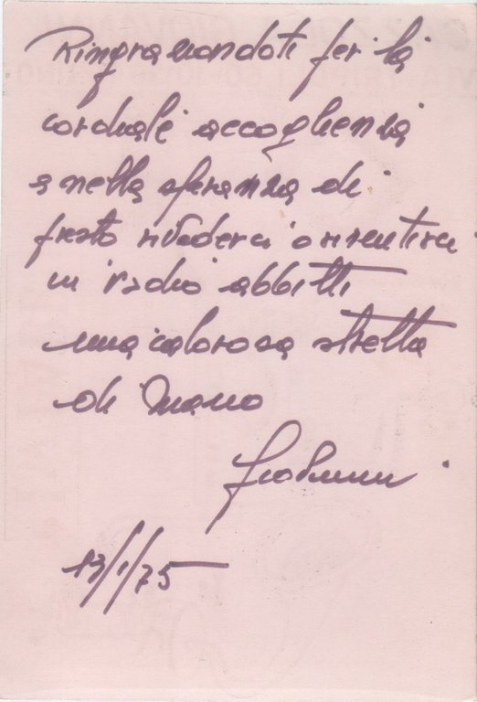 Radio Card. Torino 1975. Iw1ABB - Giovanni Cazzola | Immagine Gallery 2