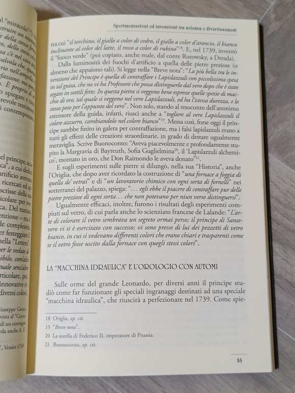 Raimondo di Sangro principe di Sansevero. La vita, le invenzioni, …