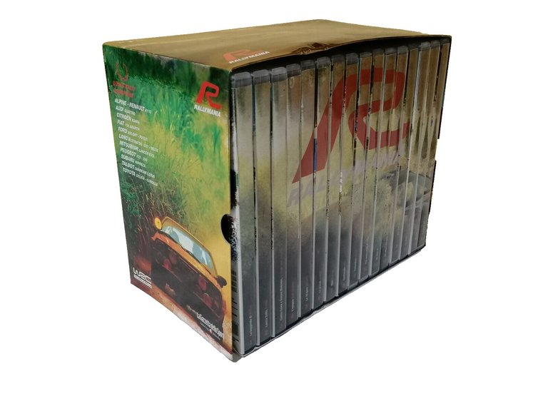 Rallymania Cofanetto 16 DVD sul Rally 2007 Colin McRae Lancia …