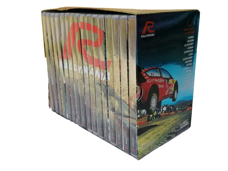Rallymania Cofanetto 16 DVD sul Rally 2007 Colin McRae Lancia …